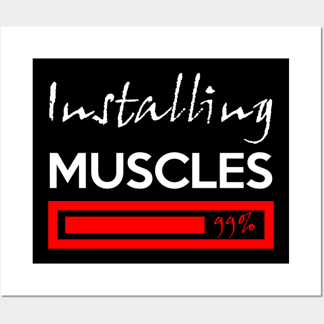 Muscles Wall Art by Dojaja